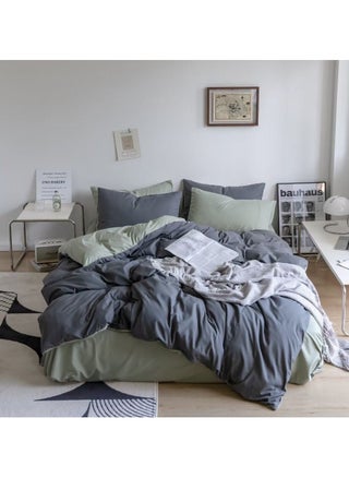 Gray and Sage Green