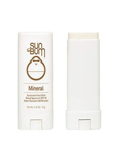 Sun Bum Mineral Spf 50 Sunscreen Face Stick ; Vegan And Reef Friendly (Octinoxate & Oxybenzone Free) Broad Spectrum Natural Sunscreen With Uva/Uvb Protection ; .45 Oz  - Image 3