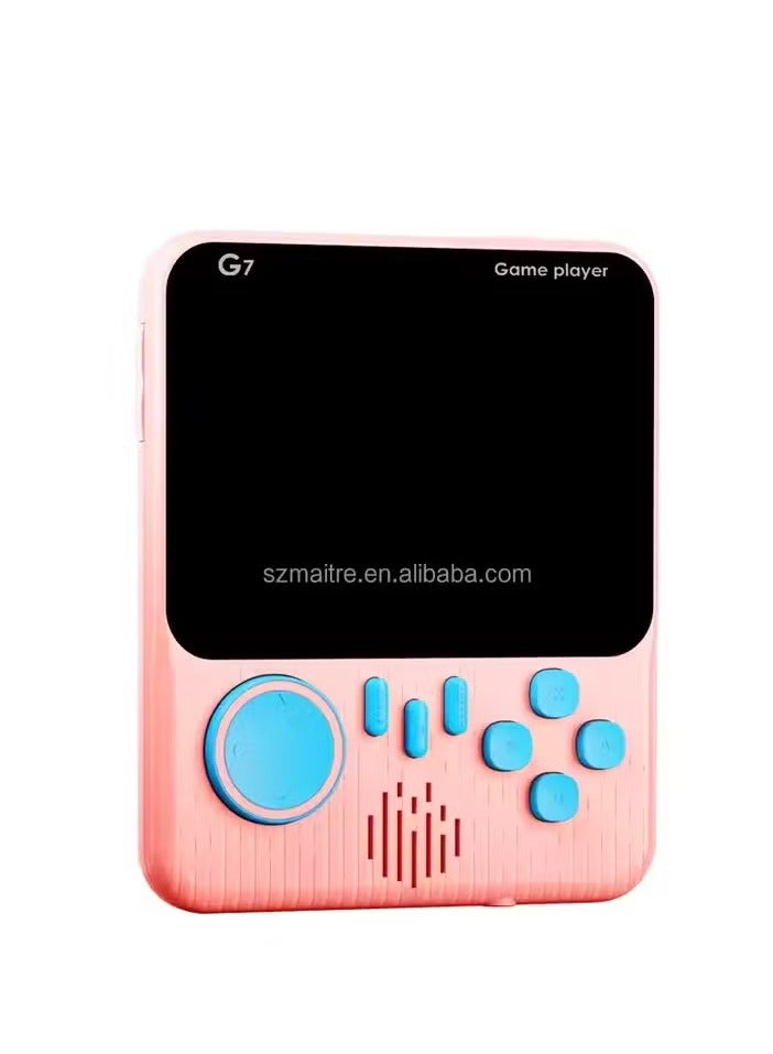 Mini G7 Handheld Game Console – 3.5 Inch Retro Video Game Player with 666 Games Built-In – Portable Gaming Device for Nostalgic Fun, Perfect for Kids & Adults,, Rechargeable, Compact & Lightweight