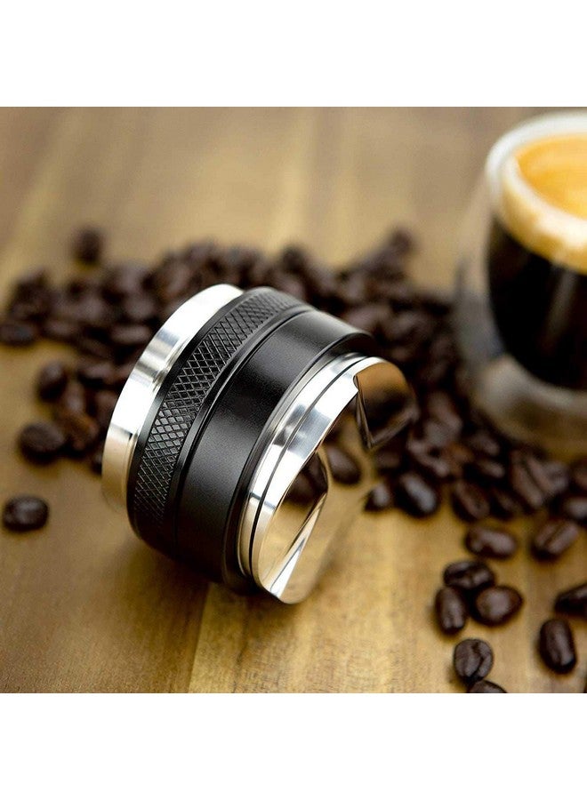THW® Stainless Steel 51mm Coffee Leveler - Professional Espresso Hand Tamper with Dual-Head Distribution Tool for 51mm Portafilters - Perfect for Cafeterias and Restaurants - Image 2