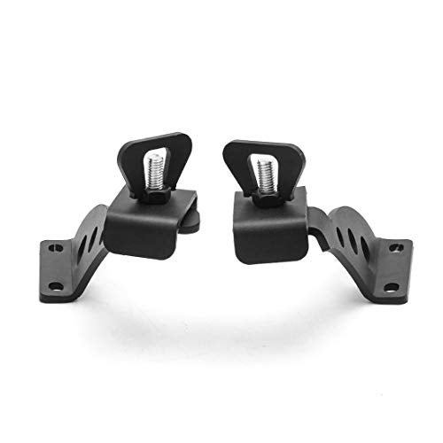 KMFCDAE Hi Lift Jack Mount Hood Hinge/Door Hinge Bracket High Lift Jack Holder Accessories for Jeep Wrangler JK JKU JL JLU Gladiator JT 2007-2022 - Image 2