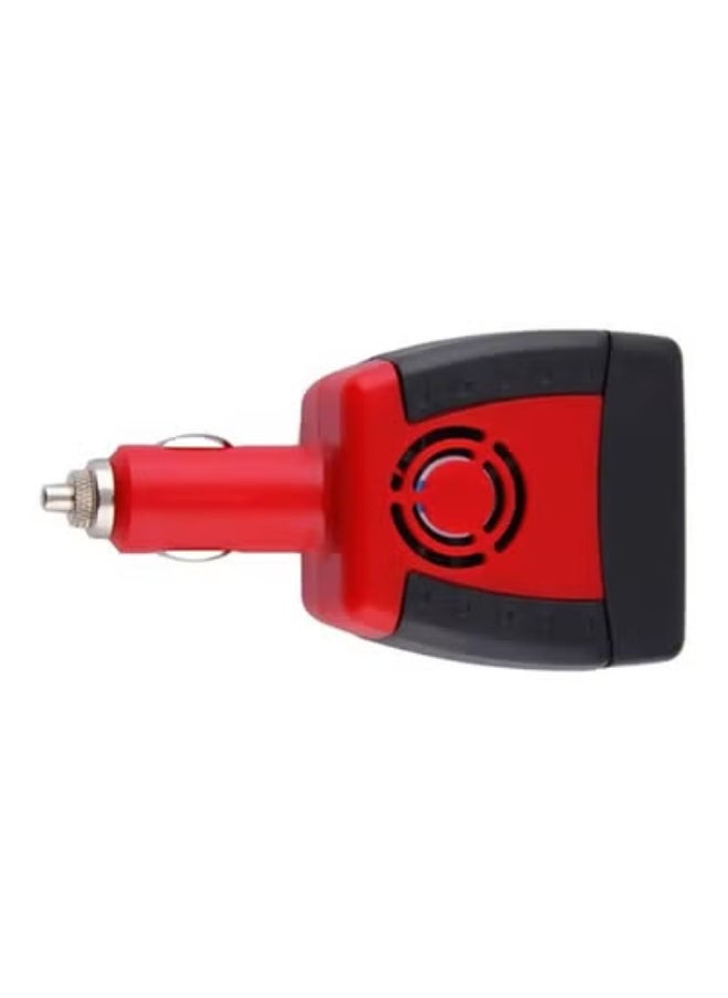 TIGER Car Inverter Charger – 12V DC to 220V AC Power Converter with USB Port | Portable Power Inverter for Cars, SUVs & Trucks | Fast Charging Adapter for Laptops, Phones, Cameras & More | Smart Overload & Short Circuit Protection | Ideal for Travel & Daily Use  - Image 1
