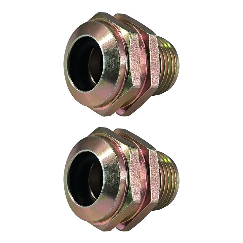 ASTAMOTOR 800617 Transmission Cooler Line Quick Connector Fit For Ford F250 F350 F450 F550 F53 F59 Mercury Mountaineer 2 Pack - Image 2