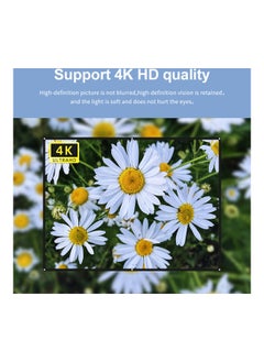 NIBEMINENT Full HD Projector Screen With Hook Set White/Black  - Image 5