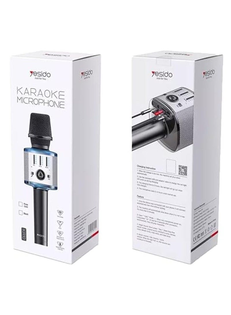 Yesido Karaoke Microphone Music Speaker, KR10 - Image 3