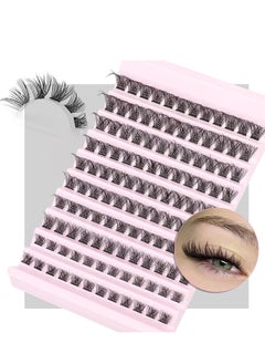 RATSAW False Lashes Individual Packs 120 Tufted Lashes DIY Lash Extensions Natural Reusable Black Lashes Cluster Lashes 3D Effect Individual False Eyelashes  - Image 5