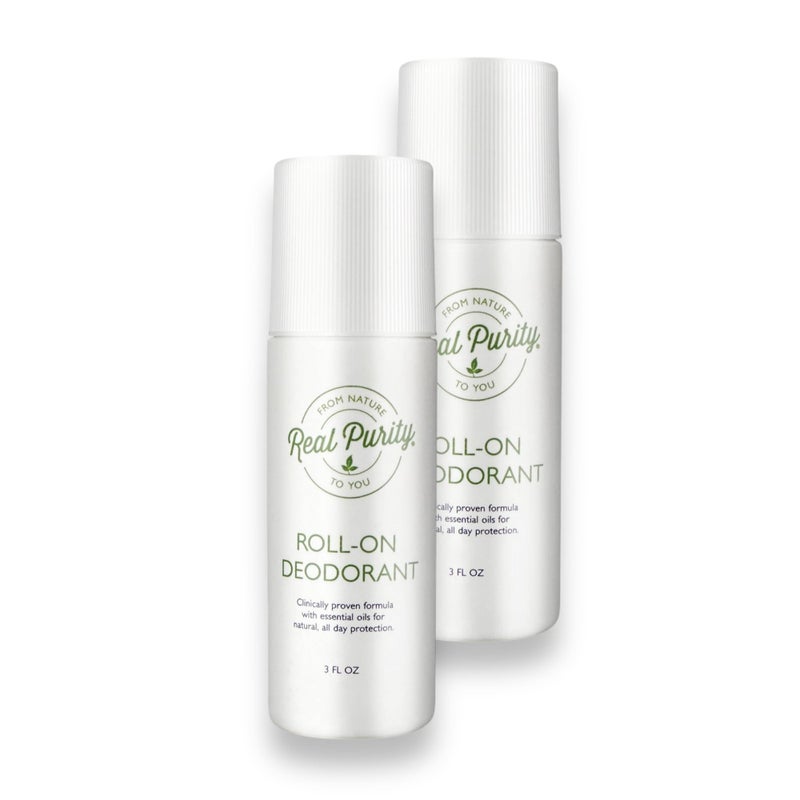 Real Purity Real Purity, (2 Pack) Roll-On Deodorant - Image 1