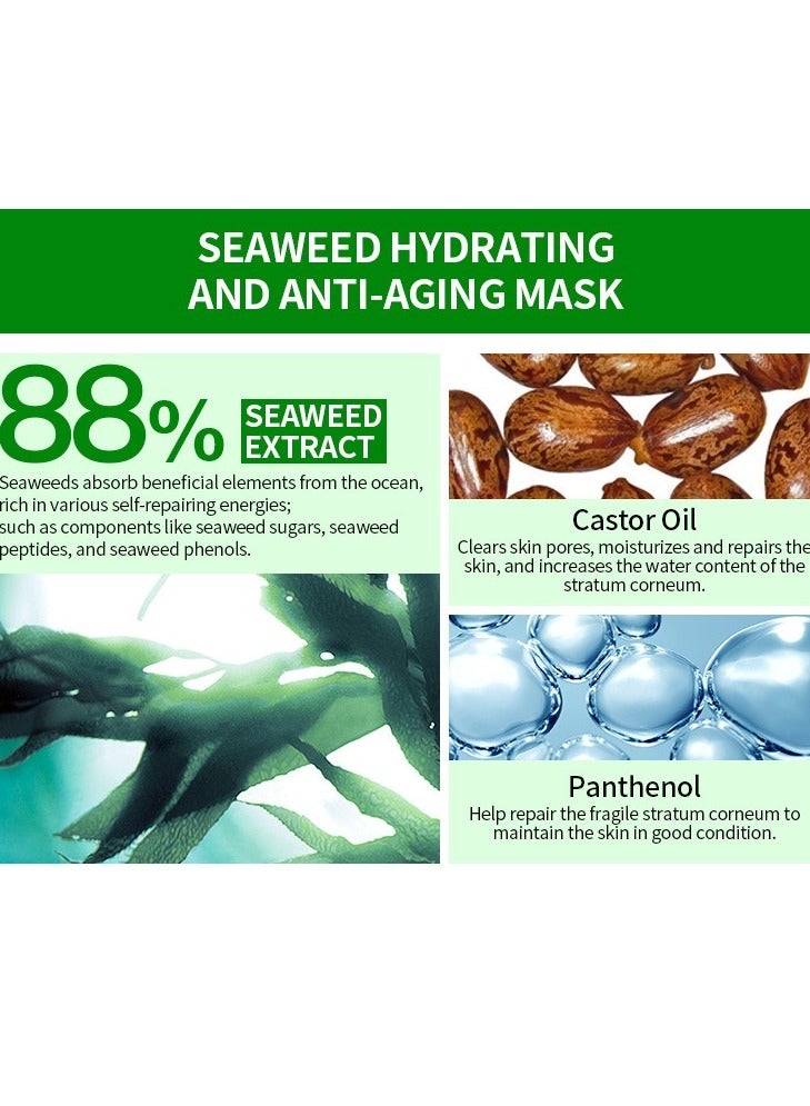 Kormesic قناع الطحالب 5 قطع، 25 مل لكل قطعة - ترطيب عميق، توازن وتهدئة، مناسب للاستخدام اليومي - Image 2