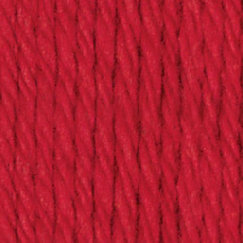 Lily Bulk Buy: Lily Sugar 'n Cream 100% Cotton Solid Yarn (2-Pack) ~ RED # 0095~2.5 oz. Skeins - Image 2