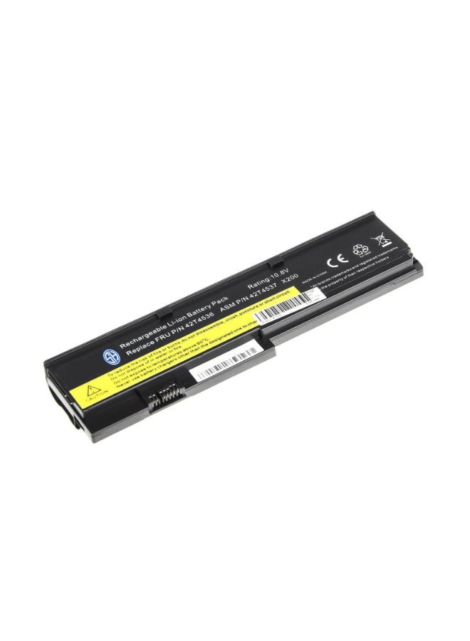 S.H Replacement Laptop Battery – Compatible with Lenovo X200 X200S X201 X201I X201S 42T4534 42T4536 42T4537 42T4538 42T4540 42T4543 42T4646 42T4647 42T4648 42T4649 42T4650 42T4694 42T4696 42T4823 42T4825 42T4542 43R9253 43R9254 43R9255