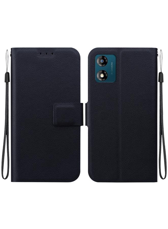 erorex Case For Motorola Moto E13 Ultra-thin Voltage Magnetic Buckle Leather Phone Case - Image 1