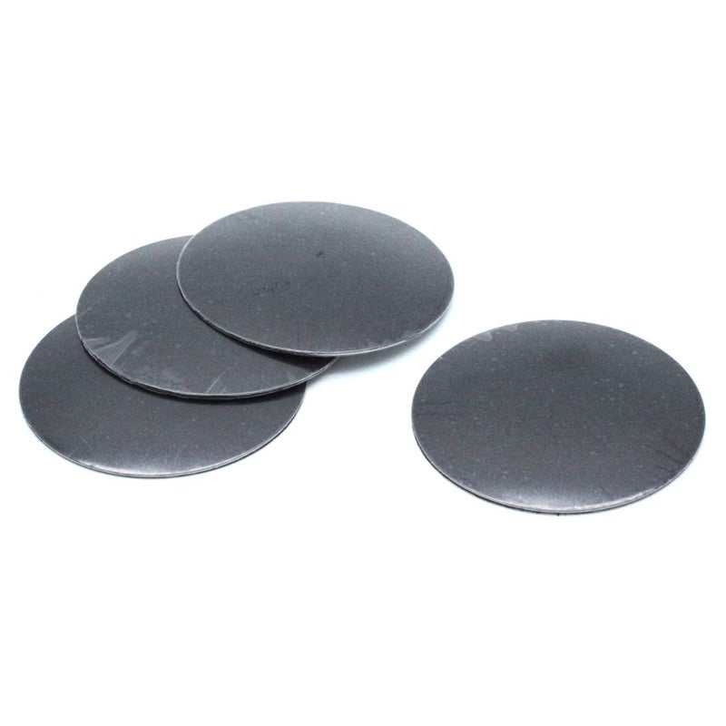 AUTUT Car Wheel Center Caps Sticker65 mm Black Wheel Hub Caps StickerAutomotive Exterior Accessories for Rims Car Decorations