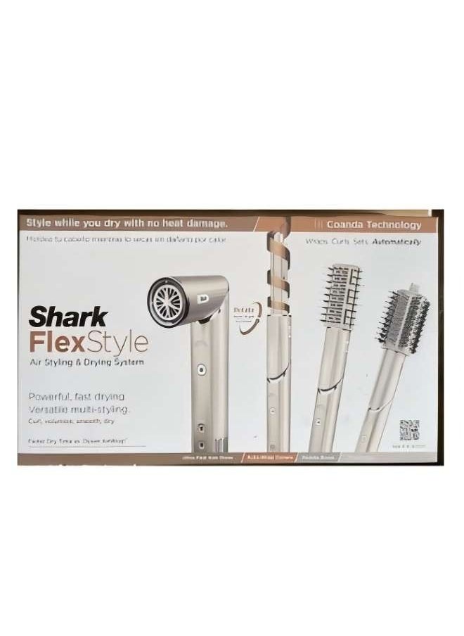 Shark - FlexStyle Air Styling & Drying System, 5 in 1 Hair Dryer Brush & Multi-Styler with Auto-Wrap Curlers, Paddle Brush, Oval Brush, Concentrator Attachment - Image 1