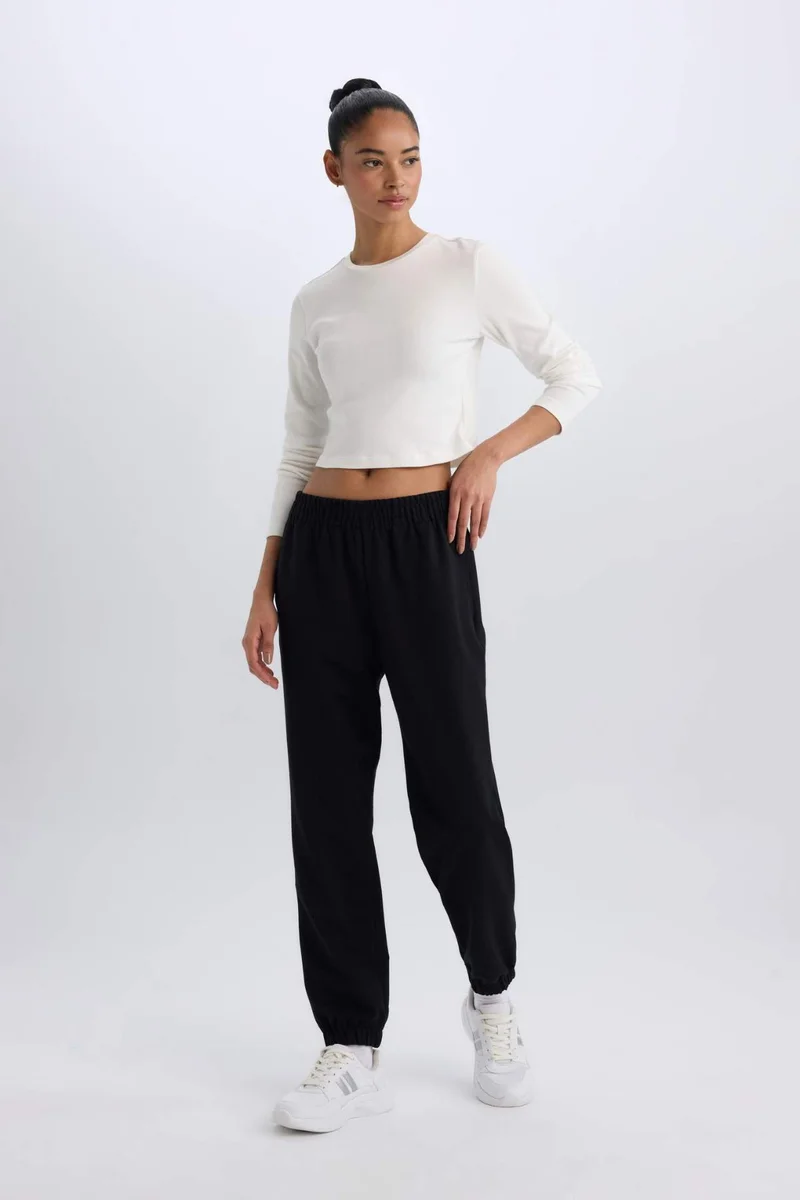ديفاكتو DeFactoFit Standard Fit Pocketed Jogger Sweatpants