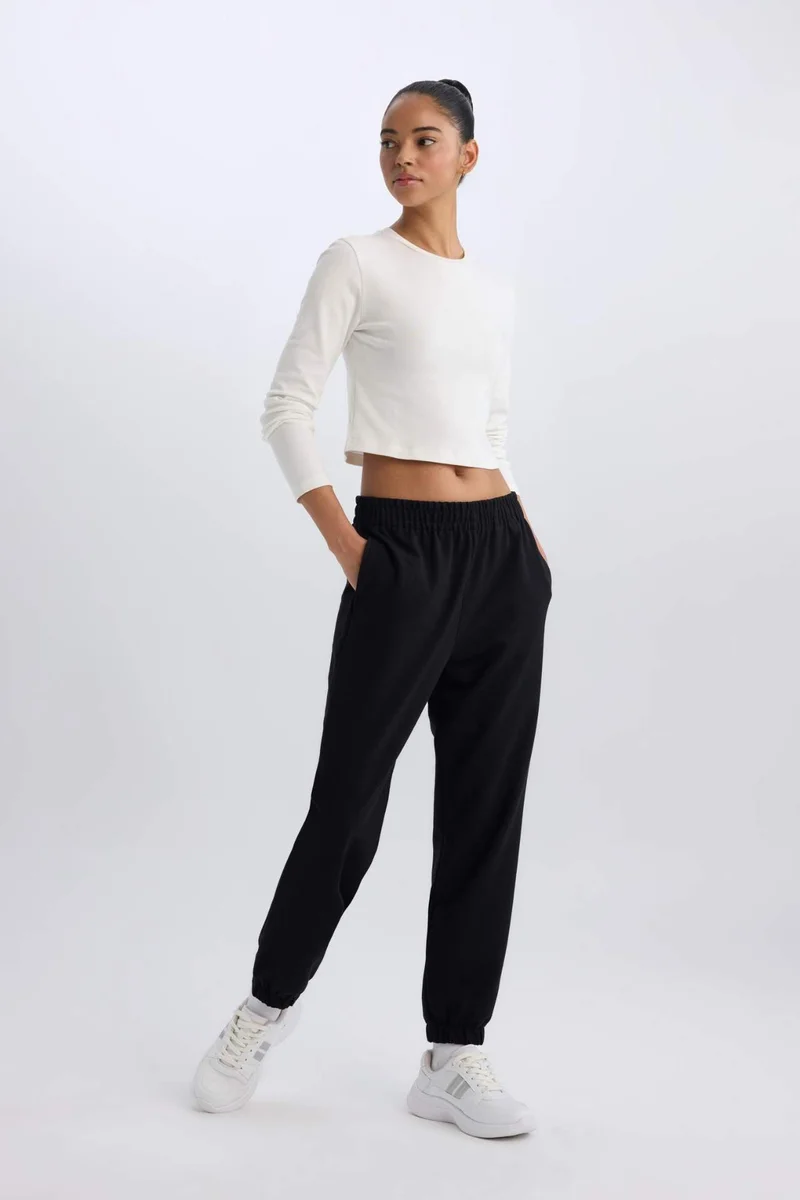 ديفاكتو DeFactoFit Standard Fit Pocketed Jogger Sweatpants