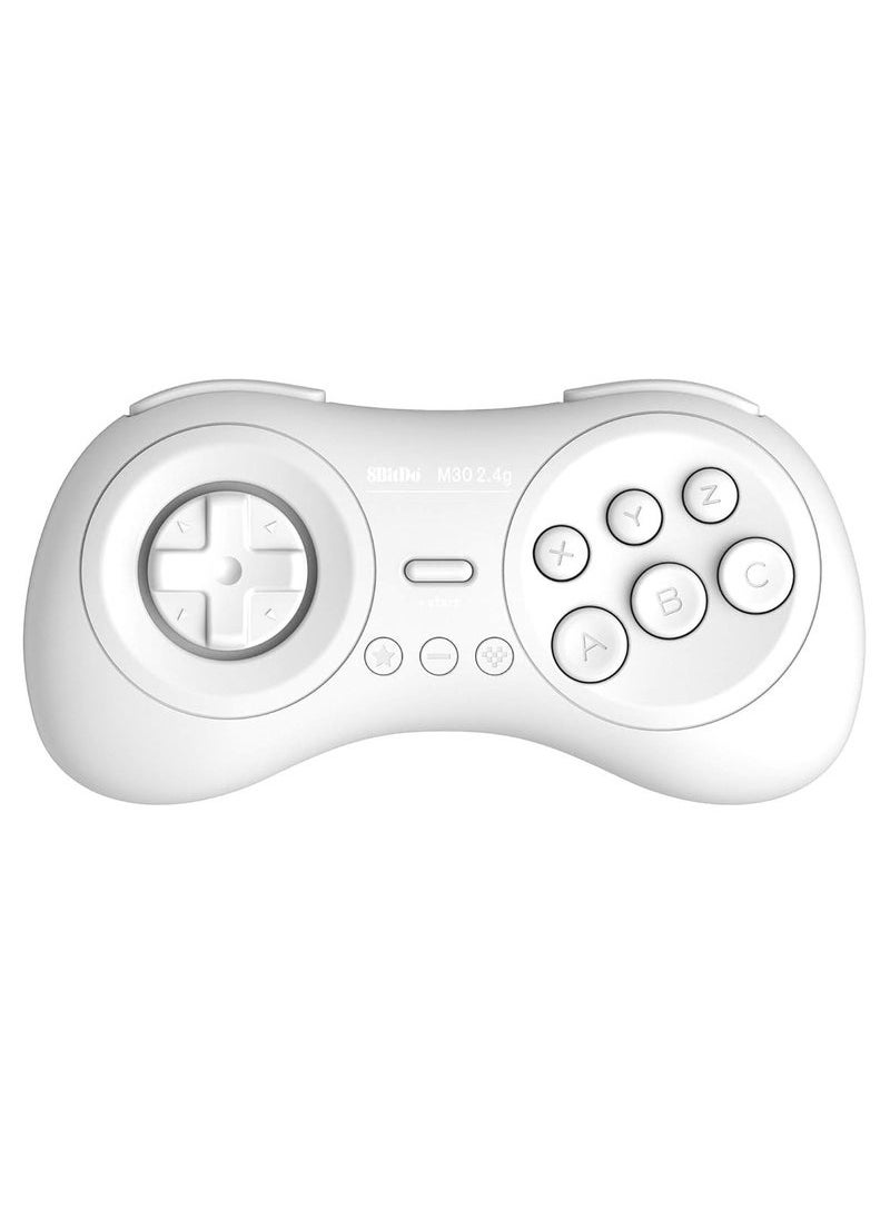 Generic 2.4G Wireless Gamepad for the Original Sega Genesis and Sega Mega Drive - Sega Genesis (White)  - Image 2
