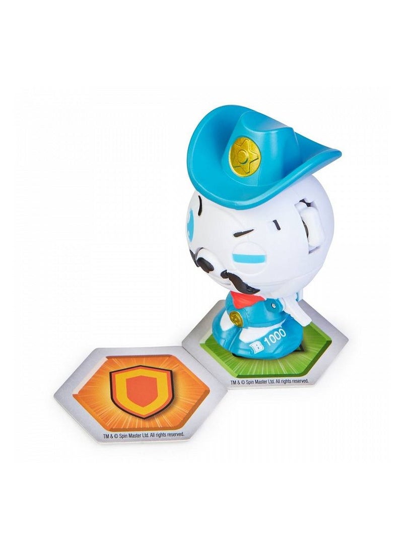BAKUGAN Bakugan Cubbo Figure Set. It Includes 1 Bakugan Figure, 2 Baku Cores, 1 Accessory, and 1 Character Card - Image 2