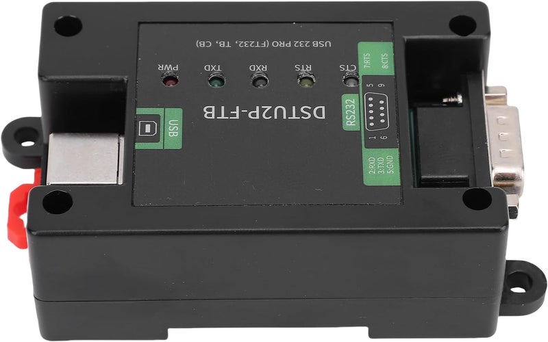Asixxsix USB to RS232 Serial Converter, Industrial Grade FT232 Chip with Power Isolation and ESD Prevention, DB9 Male Converter Module for Stable Data Transmission in Industrial - Image 4