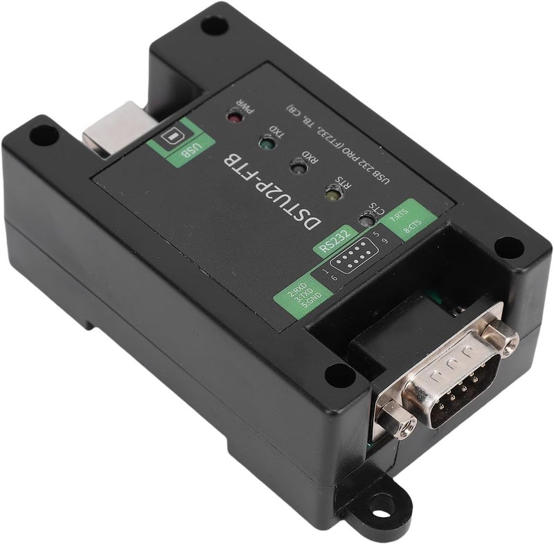 Asixxsix USB to RS232 Serial Converter, Industrial Grade FT232 Chip with Power Isolation and ESD Prevention, DB9 Male Converter Module for Stable Data Transmission in Industrial - Image 5