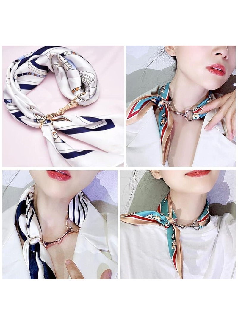 " Scarf ring for women, high quality material - imported" - Image 4