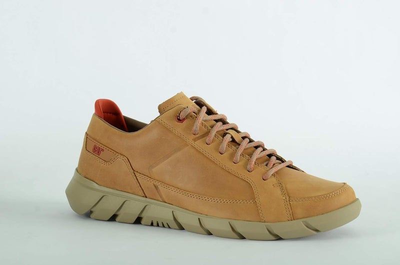 CATERPILLAR Tan Leather Lace-Up Shoes - Image 2