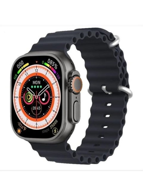 WEAR PRO DT NO.1 Ultra Smart Watch - Bluetooth 2.0 inch / 49 mm - NFC - Compatible with Android and IOS Black Color