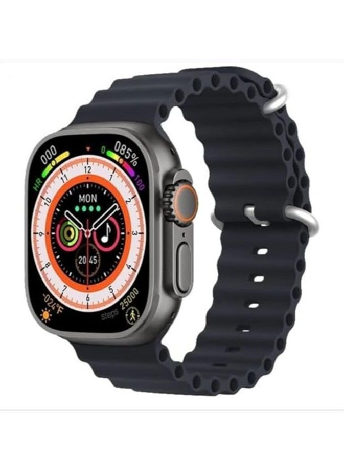 Generic - WEAR PRO DT NO.1 Ultra Smart Watch - Bluetooth 2.0 inch / 49 mm - NFC - Compatible with Android and IOS Black Color - Image 1