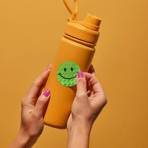 Fun Express - Prism Smile Face Stickers (100pc) - Stationery - Stickers - Roll - 1 Piece - Image 2