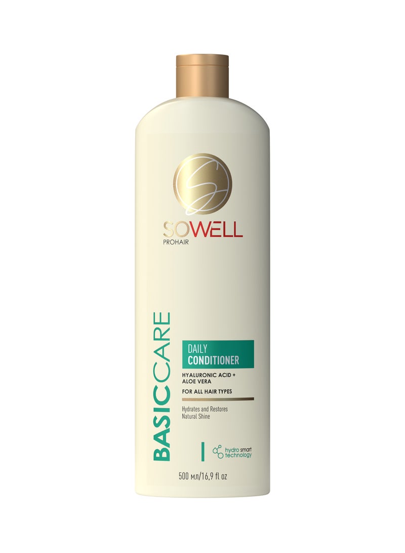 SOWELL Basic Care Daily Conditioner For All Hair Types 500 ml - Image 1