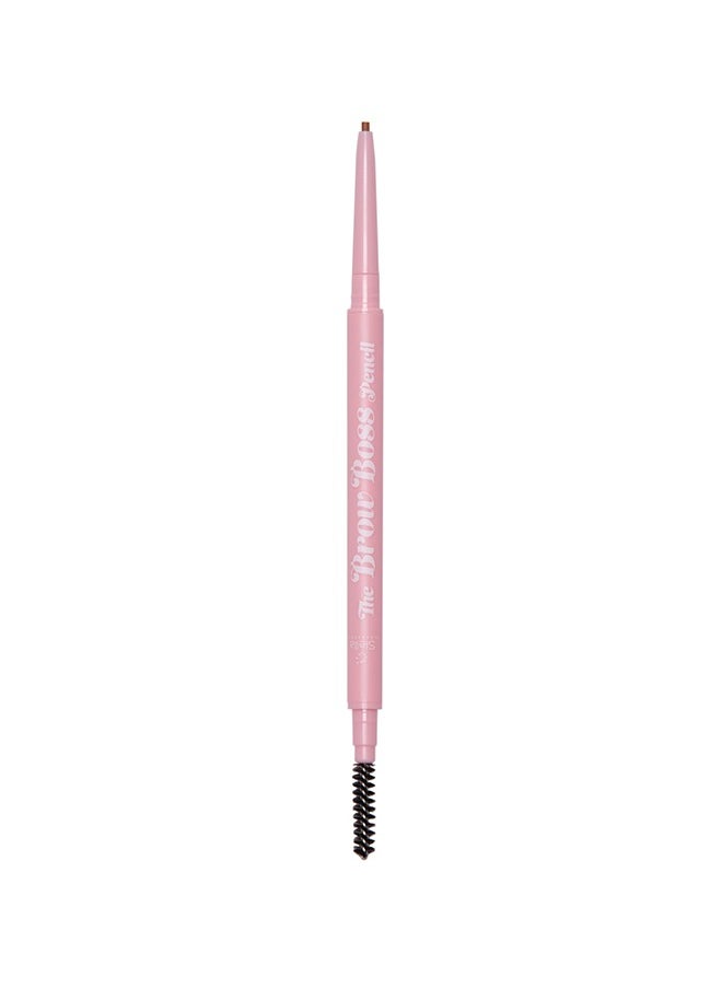 Siella Beauty The Brow Boss Waterproof Eyebrow Pencil For Drawing Fine Lines To Give Natural Look Which Lasts For Upto 16 hours Pencil Rich Brown  - Image 3