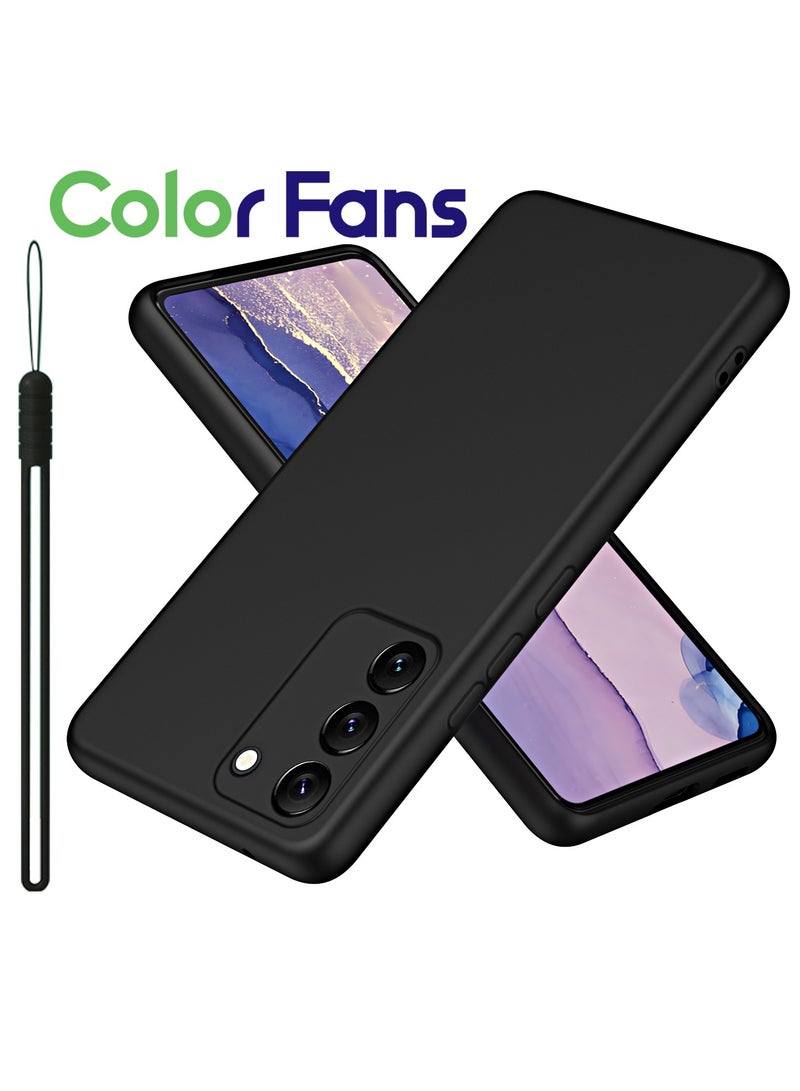 Color Fans Case for Samsung Galaxy S23 Plus Silicone Cover Soft Black - Image 1