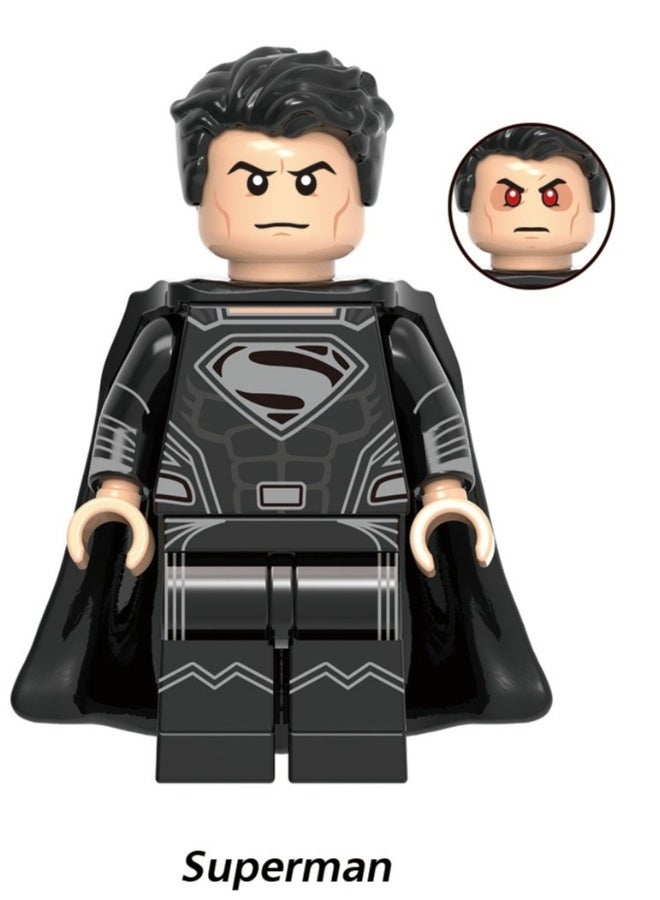 NIBEMINENT Justice League Superman Wonder Woman Bat Flash Human Block Assembly Toys  - Image 2