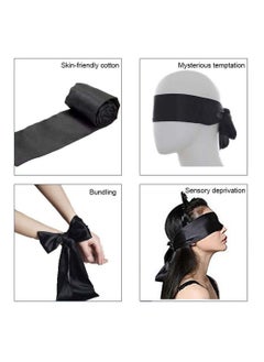 Y&D Eye Mask, Cover Eyeshade Sleep Mask Natural Silk Soft Satin Pressure Free for A Full Night Sleeping Nap Ideal Gift Women 2 PCS  - Image 4