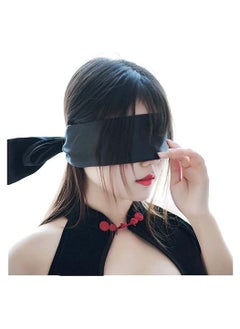 Y&D Eye Mask, Cover Eyeshade Sleep Mask Natural Silk Soft Satin Pressure Free for A Full Night Sleeping Nap Ideal Gift Women 2 PCS  - Image 3