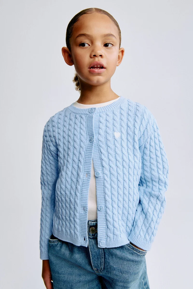 H&M Cable-knit cardigan