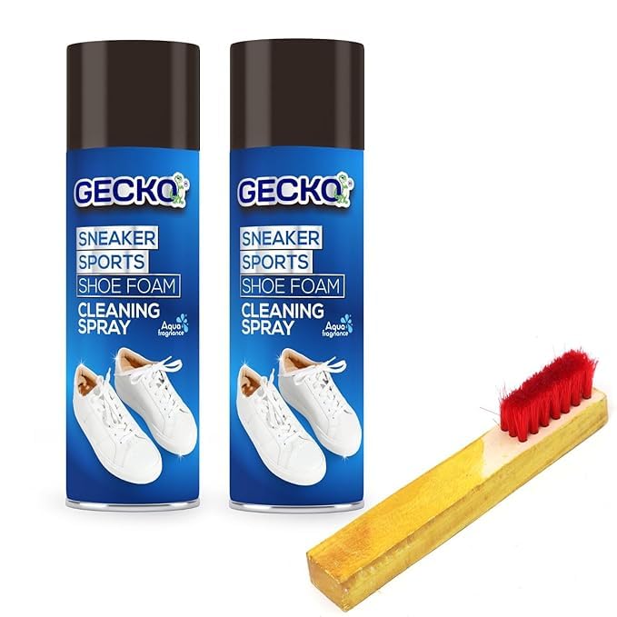 Gecko Natural Shoe/Sneaker Spray |Shoe Spray Odour Eliminator Spray | Shoe Odour Eliminator| Shoe Sneaker Cleaner | Shoe Smell Eliminator| Shoe Odour Eliminator for Shoes - FORMULATION 101 X - Image 1
