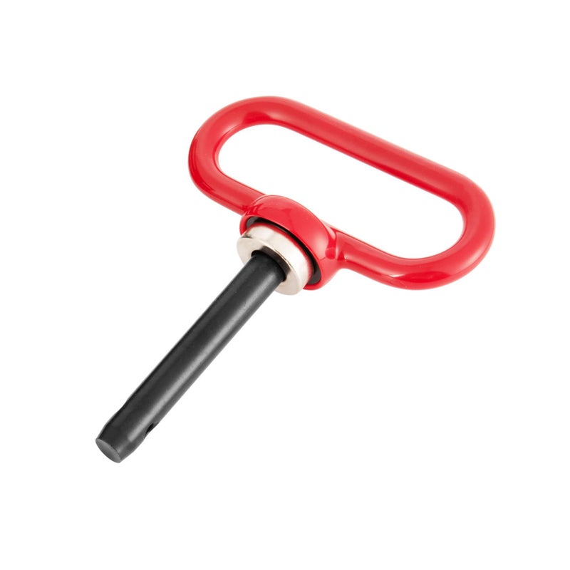 Universal Heavy Duty Magnetic Hitch Pin, Magnet Trailer Gate Pin for Mowers, Lawn Tractors  with 2 Bolts -1/2'' R-Clip - Image 3