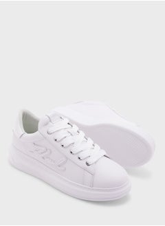 Karl Lagerfeld Kapri Logo Detailed  Lace Up Low Top Sneakers  - Image 3