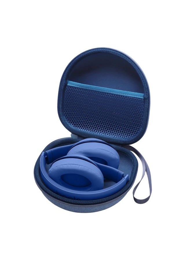 XANAD Headphone Headset Case Compatible with Beats/JBL/JLab/TOZO/BERIBES/Picun/KVIDIO Noise Cancelling Over-Ear Foldable Headphones(Blue) - Image 1