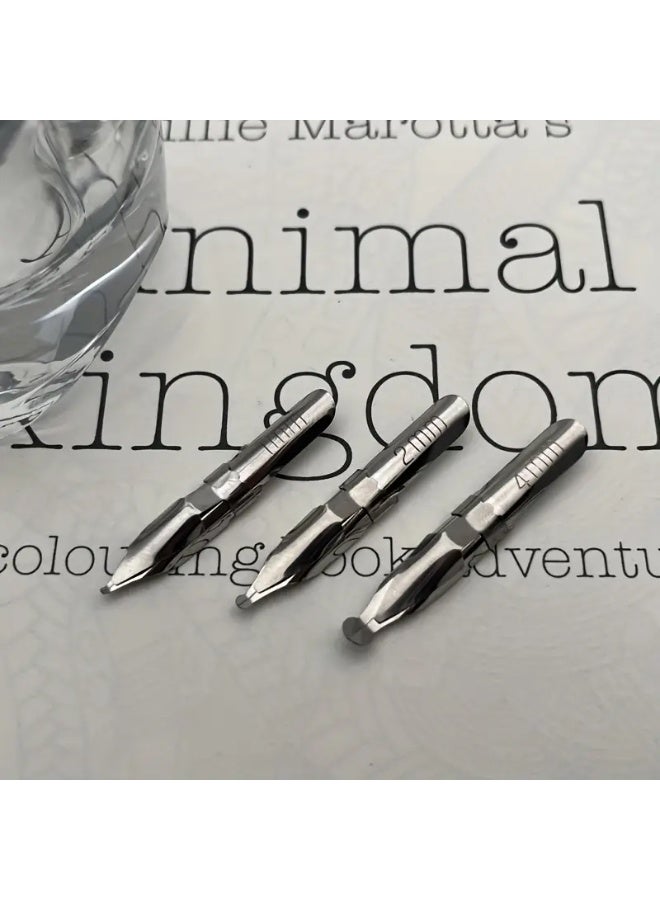 اتش واي طقم أقلام الخط الاحترافي – 9 ريش متنوعة للخط والرسم والزخرفة - Image 5