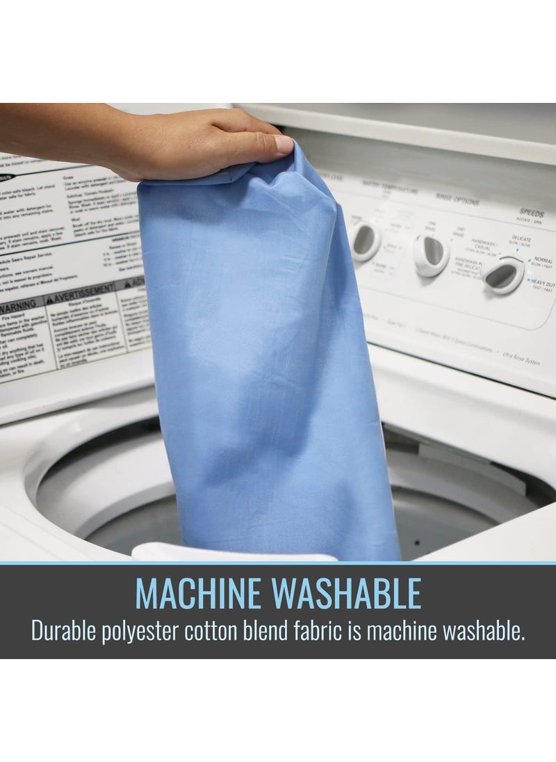 DMI DMI Easy Access Unisex Patient Hospital Gown Easy Care Machine Wasable ExtraLarge Blue  - Image 4