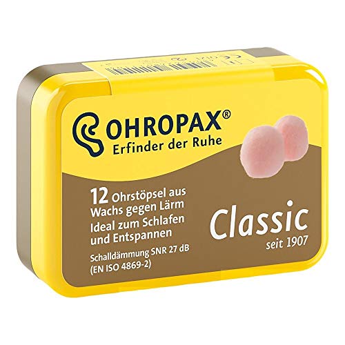Ohropax Ohropax Wax Ear Plugs 12 plugs - Image 1