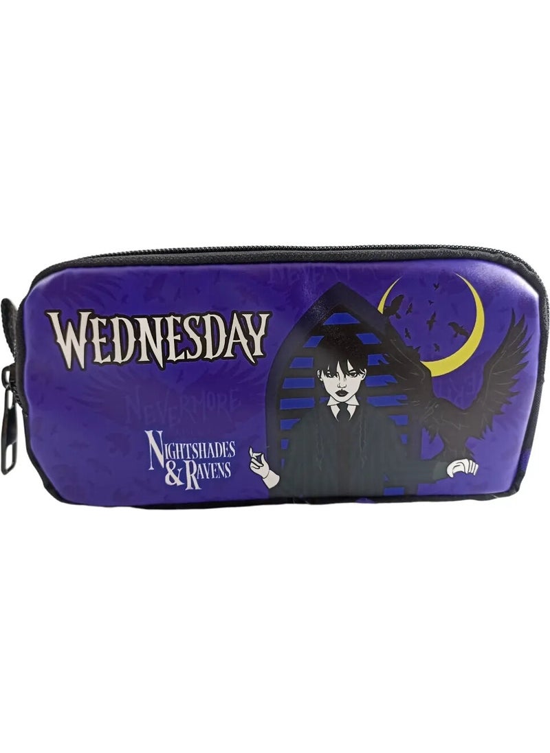 Wednesday School Pencil Case Double Compartment Kids Cloth Pencil Bag - pzsku/ZB112D470B24BB9A0F4B3Z/45/_/1725794639/f0a6c327-b16e-4f3c-901c-dff71202b187