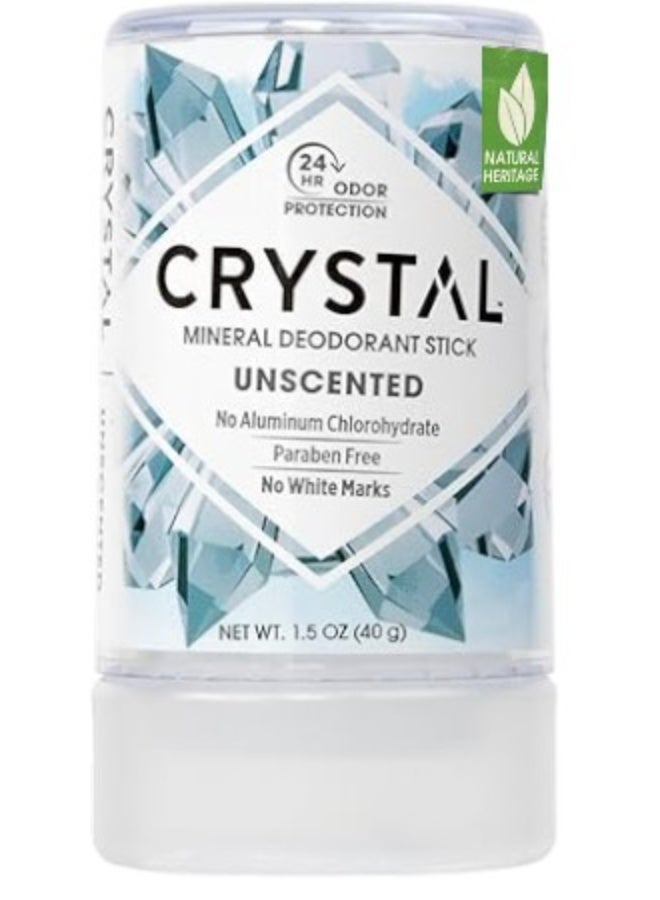 CRYSTAL Deodorant مزيل العرق المعدني، للسفر، 1.5 أونصة - Image 1