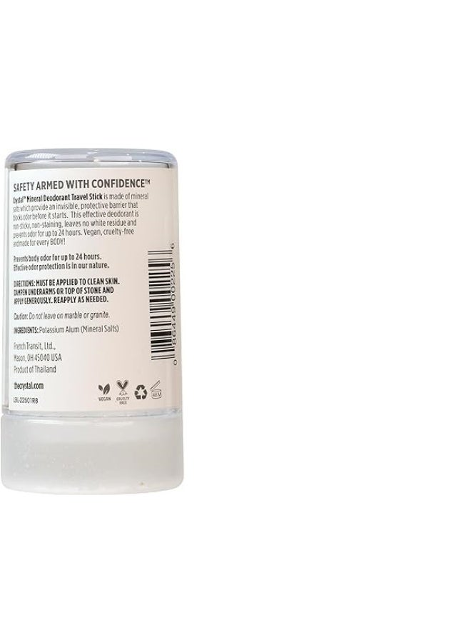 CRYSTAL Deodorant مزيل العرق المعدني، للسفر، 1.5 أونصة - Image 2