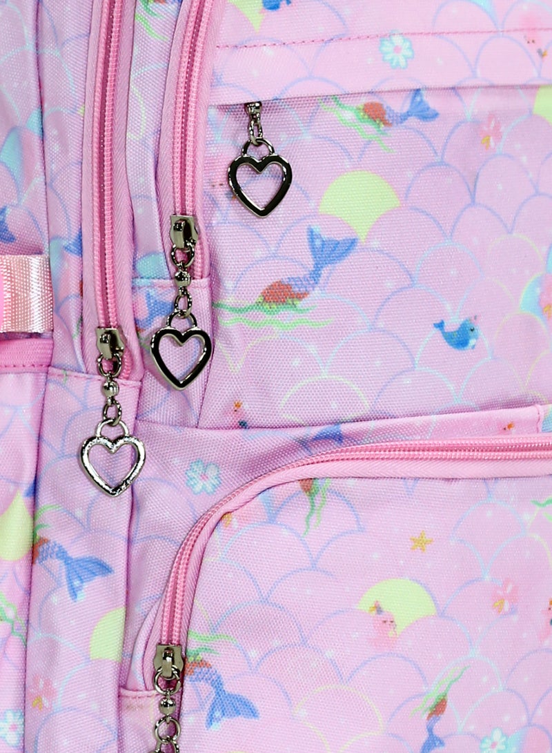 Migo Mermaid Backpack 18 Inches – Pink - Image 3