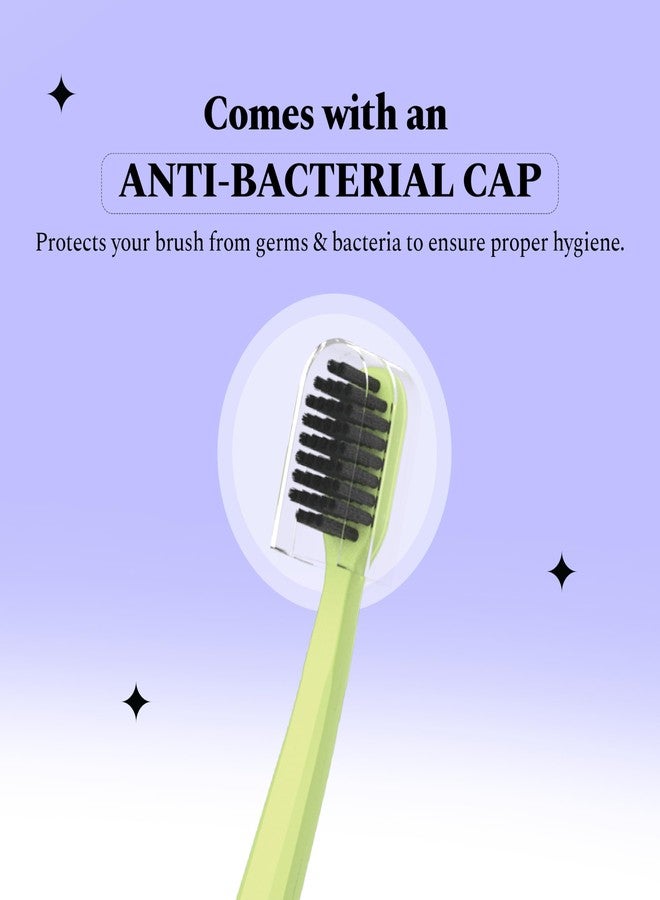Perfora Manual Toothbrush Lavender Love & Copper Tongue Cleaner Combo for Men & Women | For Fresh Breath & Bacteria Removal | Improved Taste Sense & Oral Hygiene Tongue Scraper To Prevent Bad Breath - Image 3