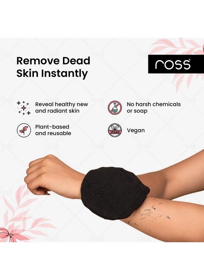 ROSS - Korean Style Bathing Mitt Glove For Exfoliation Body Scrubber & Skin Cleanser Made Of Viscose Rayon Fiber - Image 1