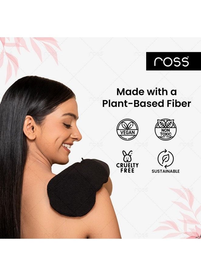ROSS - Korean Style Bathing Mitt Glove For Exfoliation Body Scrubber & Skin Cleanser Made Of Viscose Rayon Fiber - Image 1