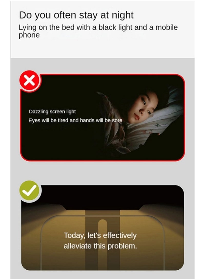 Eco Night Read Blue Light Eye Protection Hanging Light Screen Fill Light Hanging Lamp For Apple and Android iPhone Magsafe - Image 2